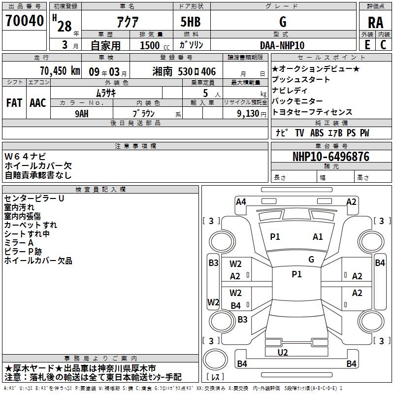 TOYOTA AQUA