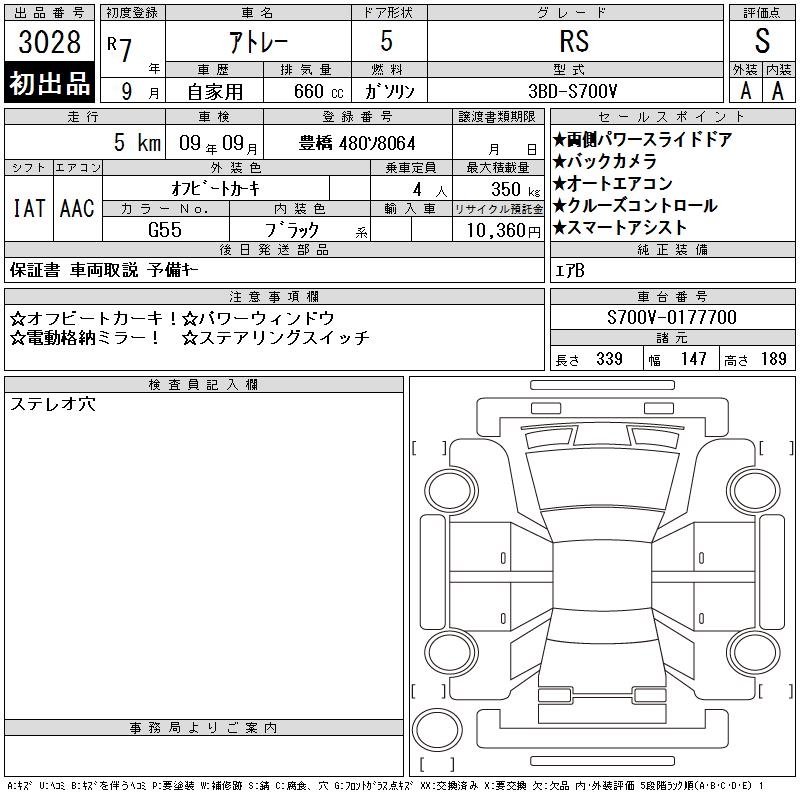 DAIHATSU ATRAI