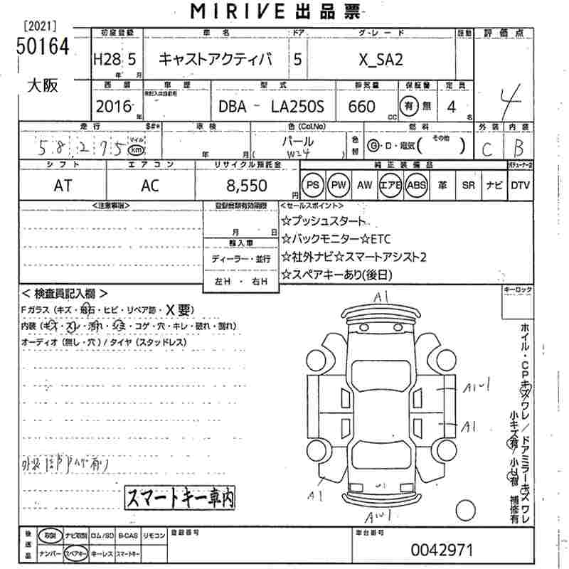 DAIHATSU CAST