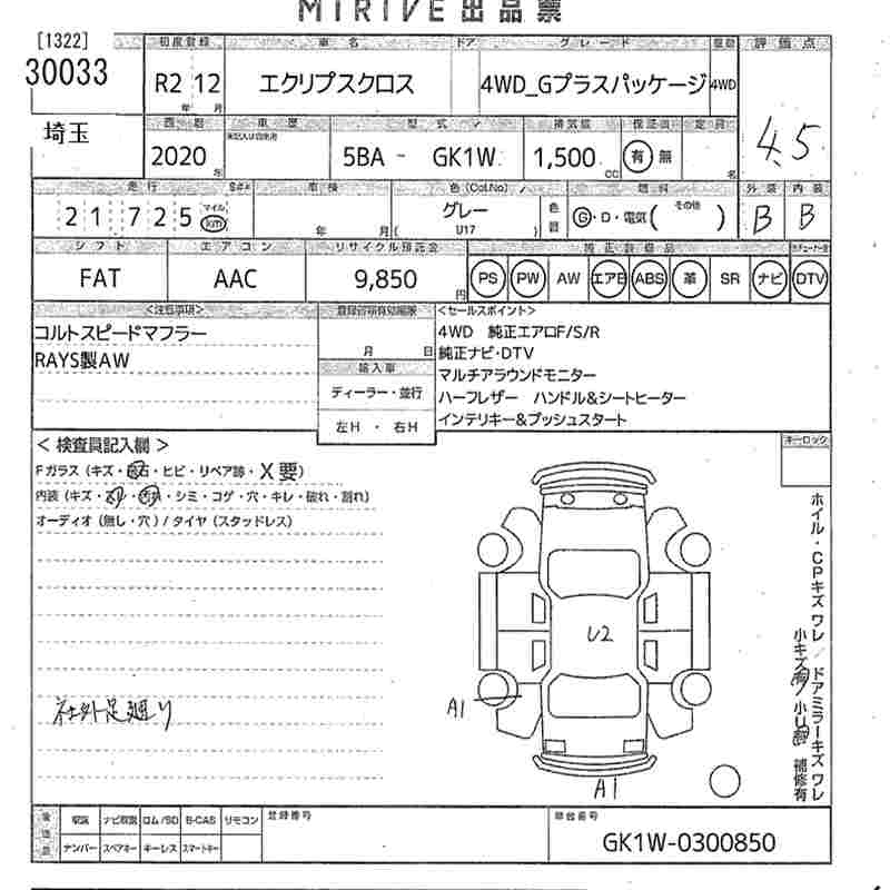 MITSUBISHI ECLIPSE CROSS