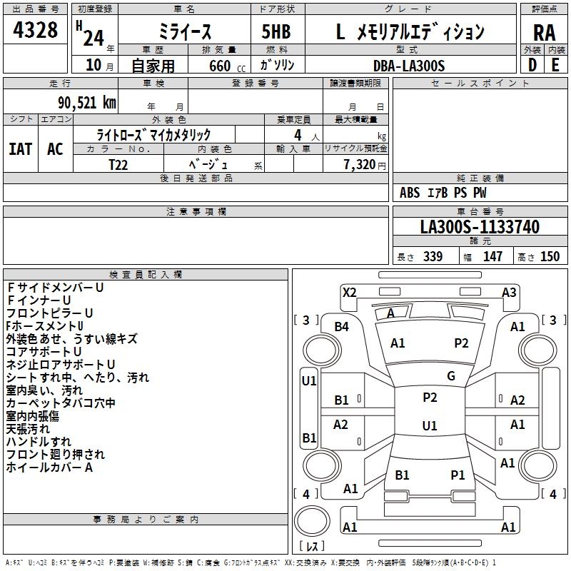 DAIHATSU MIRA E:S