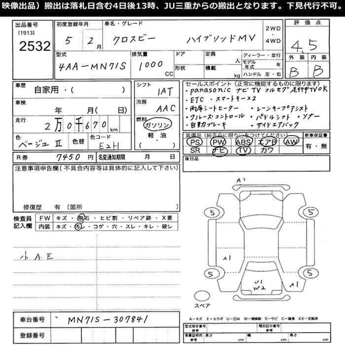 SUZUKI XBEE
