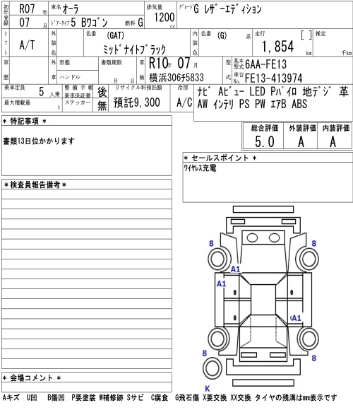 NISSAN AURA