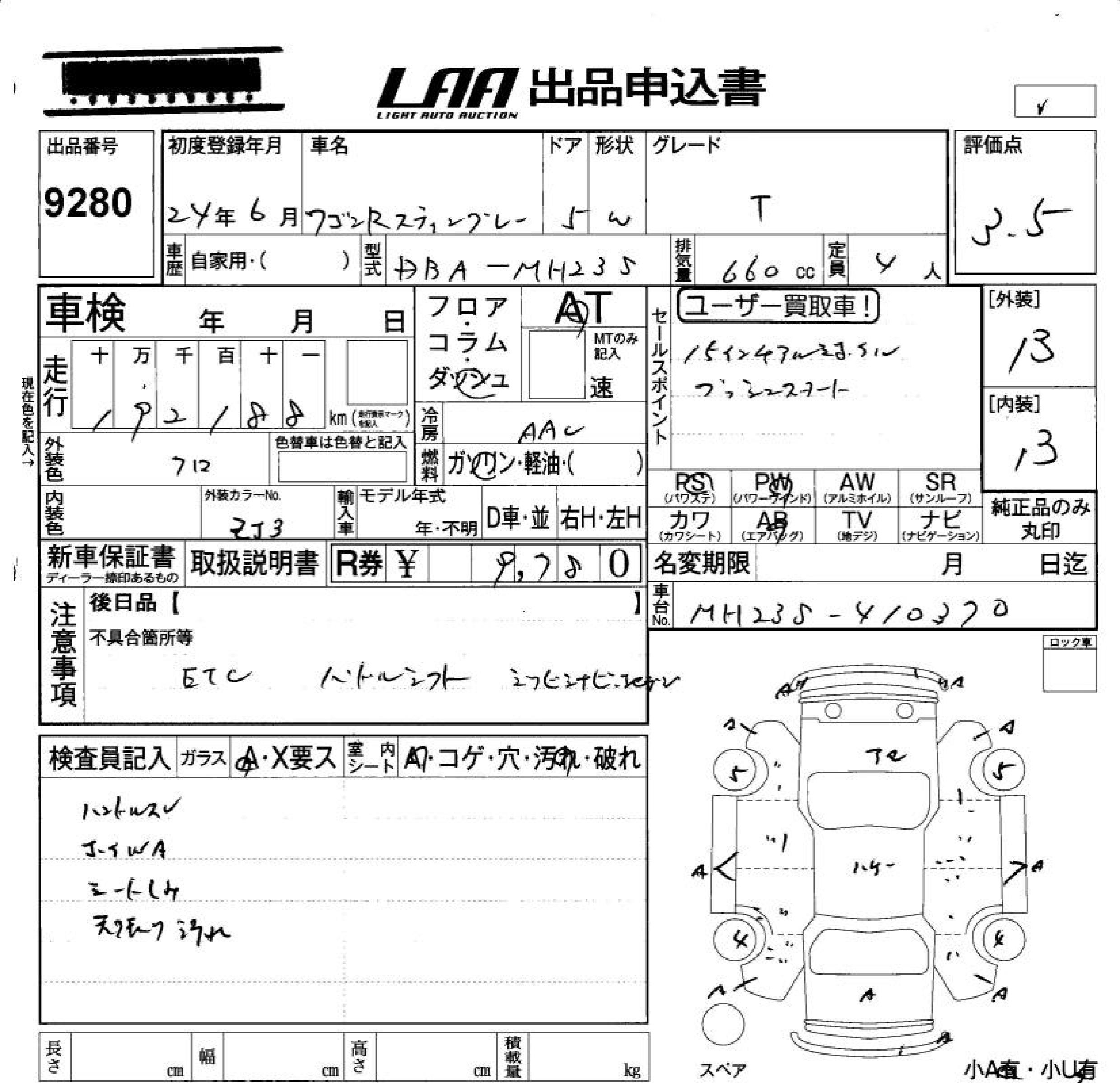 SUZUKI WAGON R