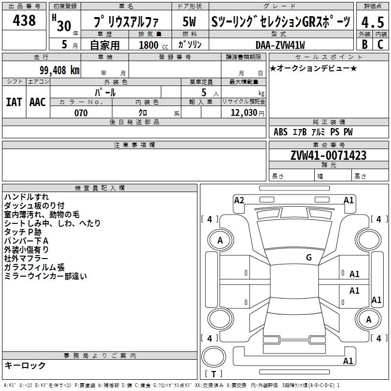 TOYOTA PRIUS ALPHA