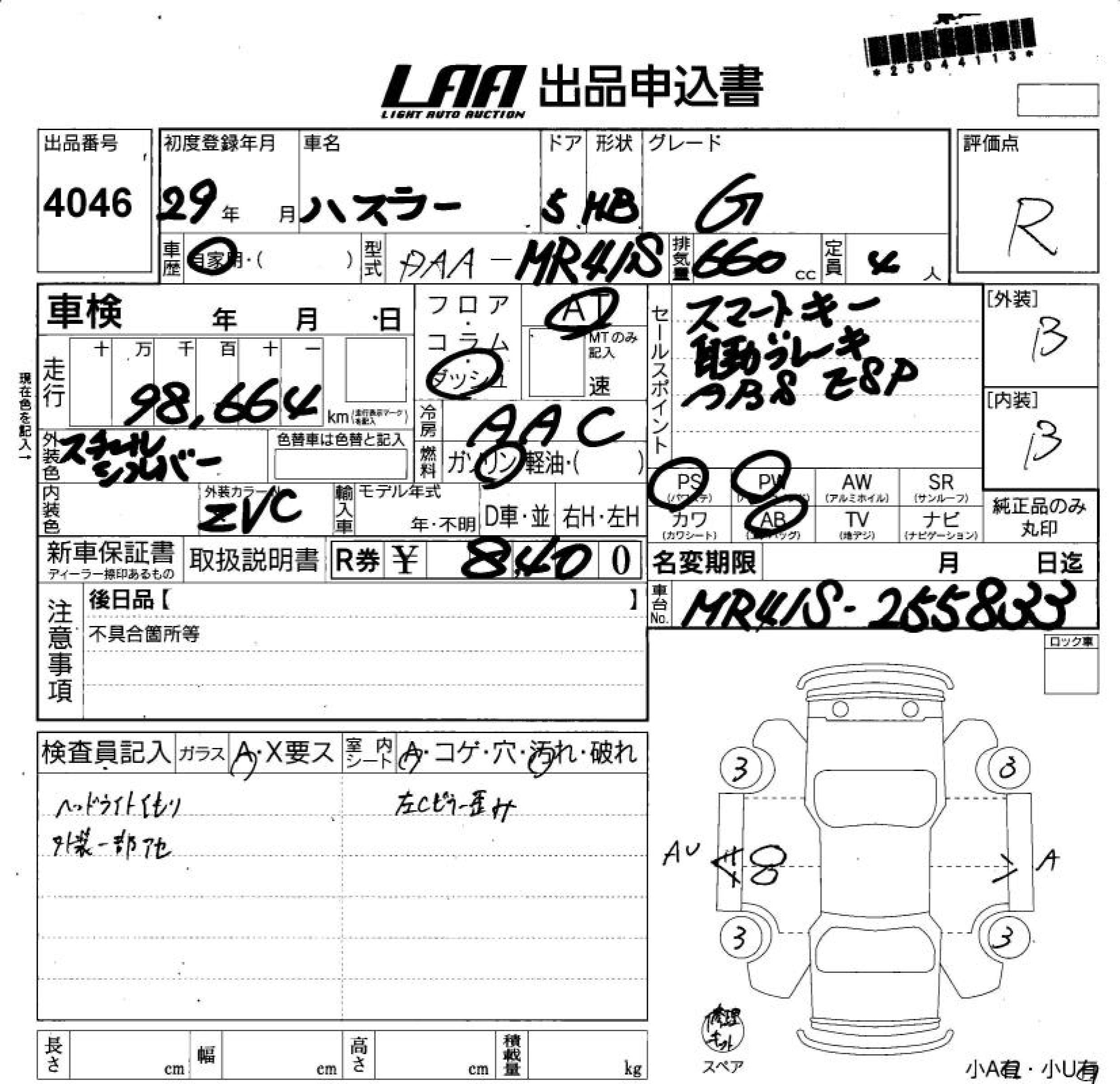 SUZUKI HUSTLER