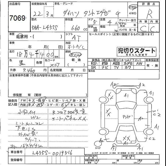 DAIHATSU TANTO EXE