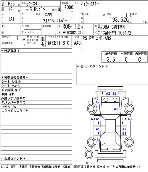 NISSAN LAFESTA