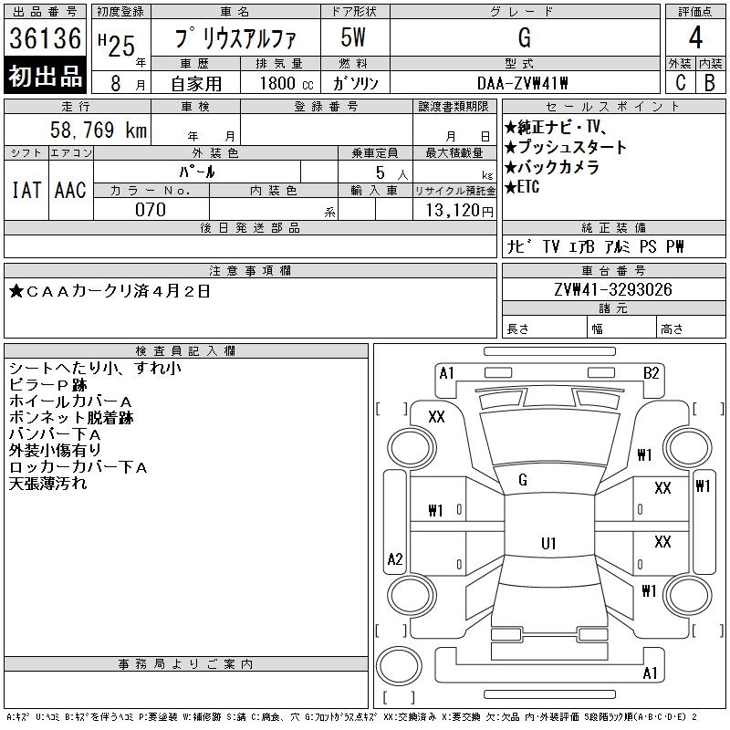 TOYOTA PRIUS ALPHA