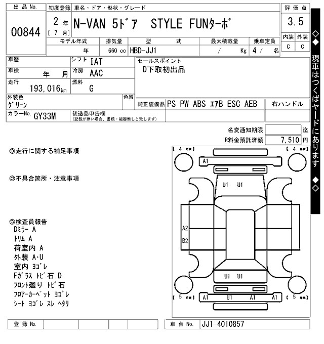 HONDA N-VAN