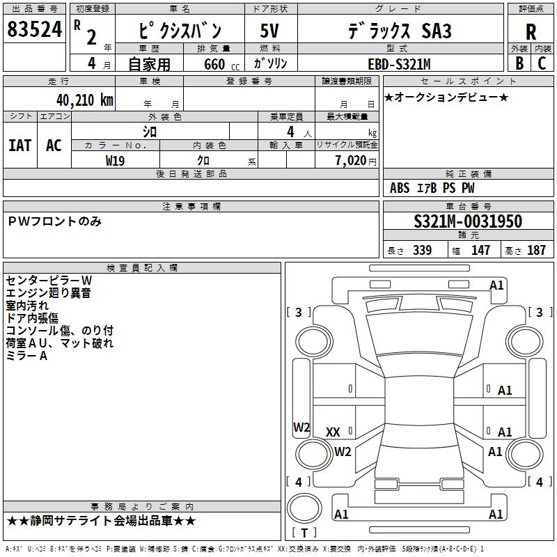 TOYOTA PIXIS VAN