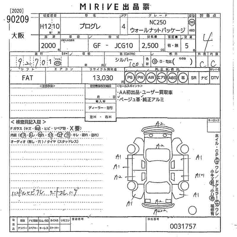 TOYOTA PROGRES