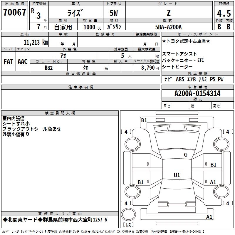 TOYOTA RAIZE