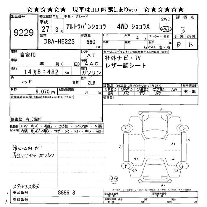 SUZUKI ALTO LAPIN