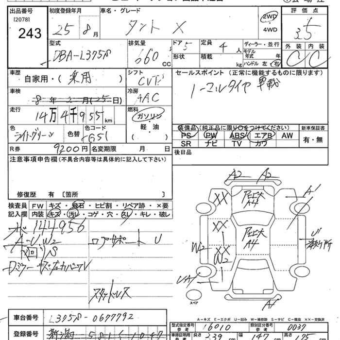 DAIHATSU TANTO
