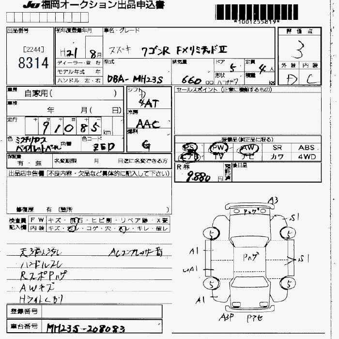 SUZUKI WAGON R