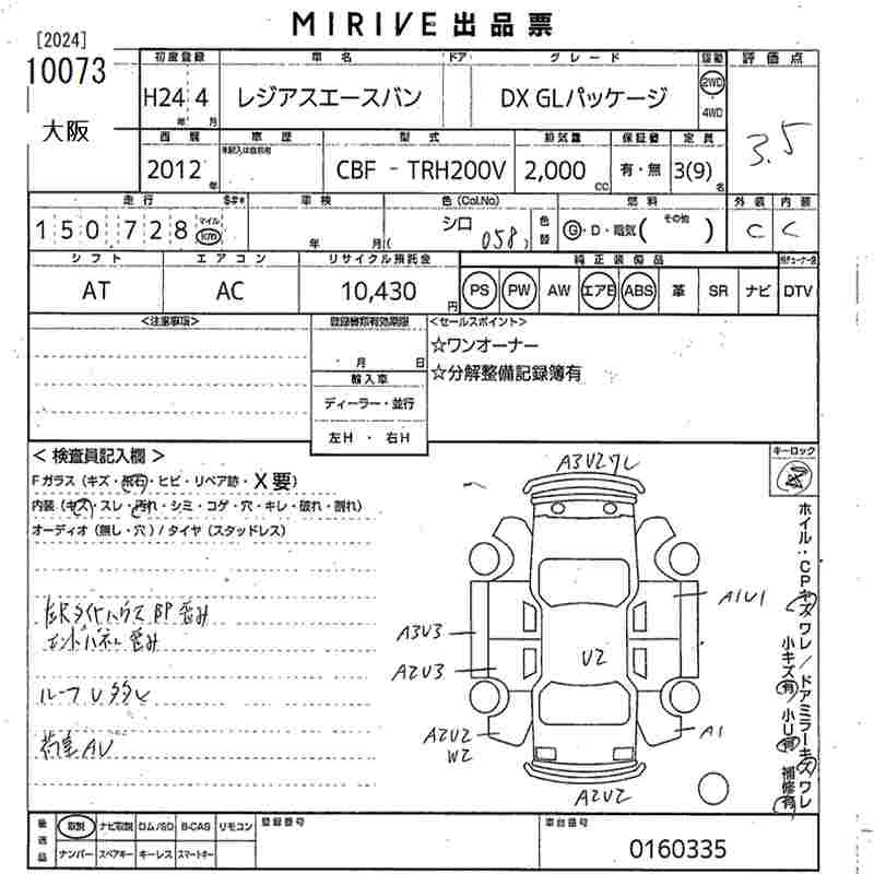 TOYOTA REGIUS ACE