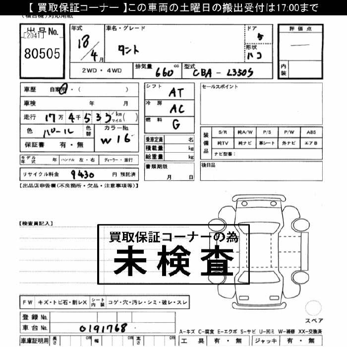DAIHATSU TANTO
