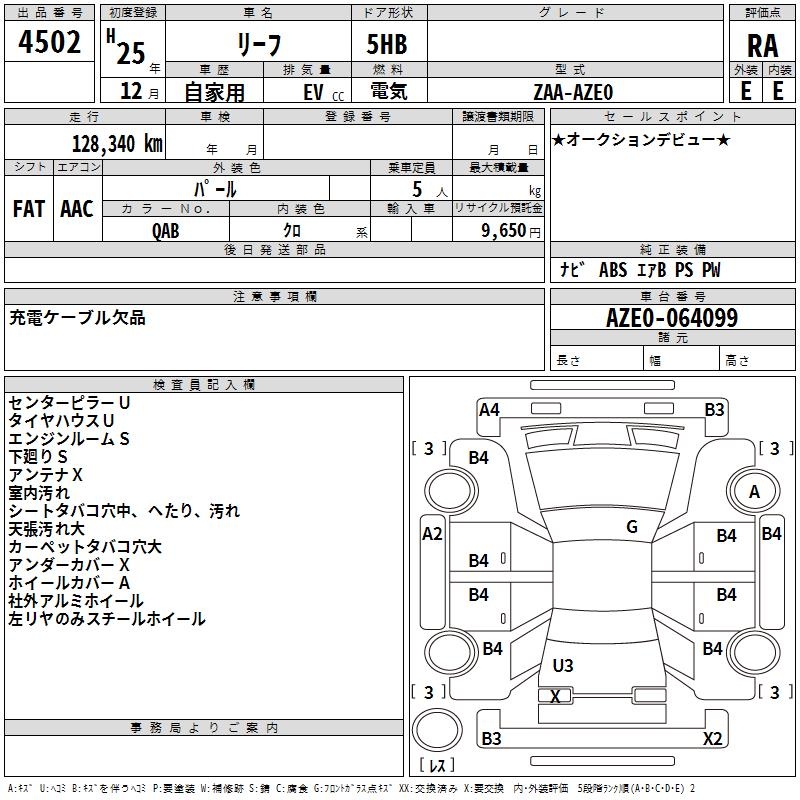 NISSAN LEAF