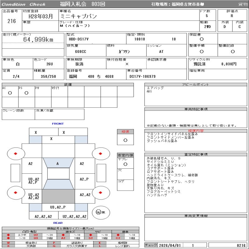 MITSUBISHI MINICAB