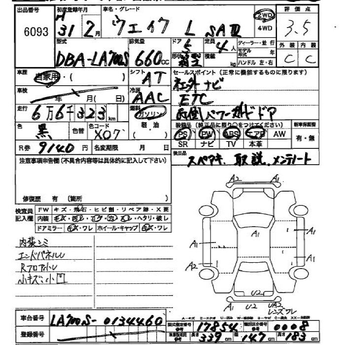DAIHATSU WAKE