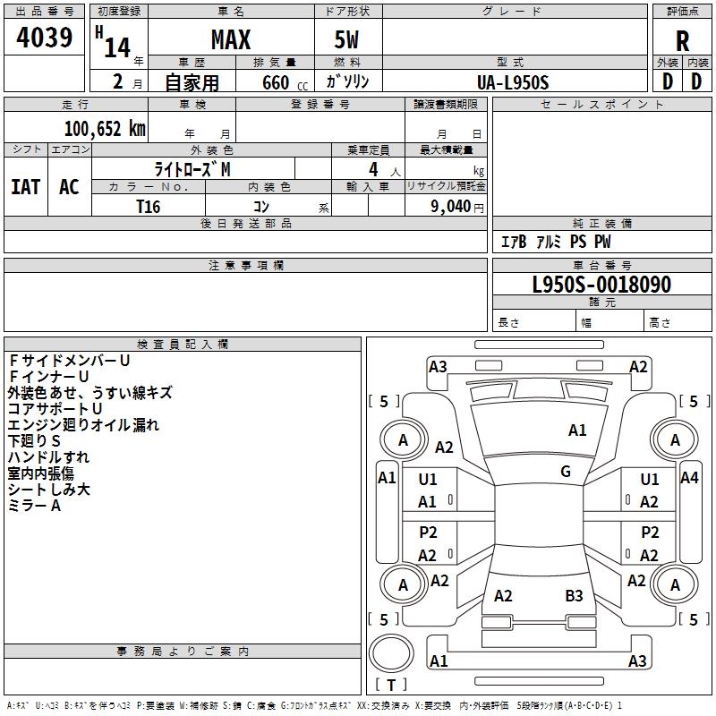 DAIHATSU MAX