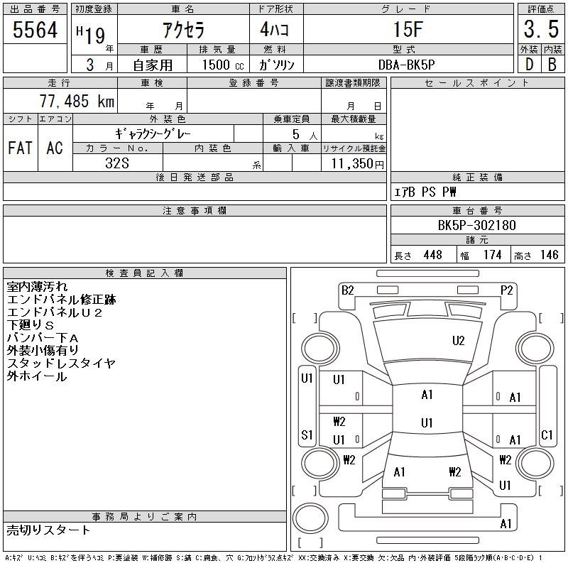 MAZDA AXELA