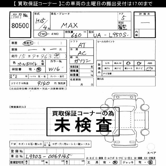 DAIHATSU MAX