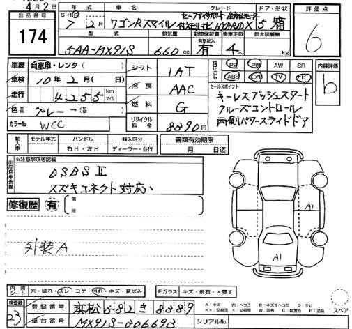 SUZUKI WAGON R SMILE