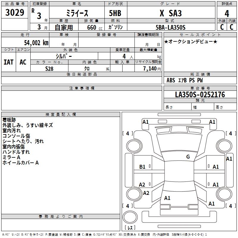 DAIHATSU MIRA E:S