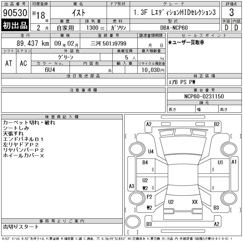 TOYOTA IST