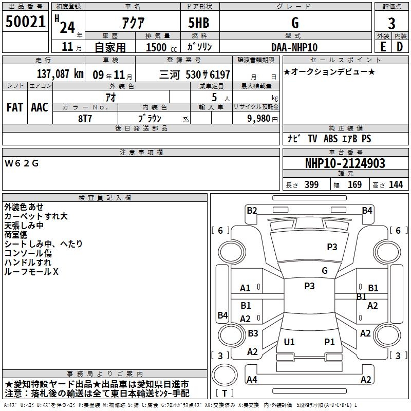 TOYOTA AQUA