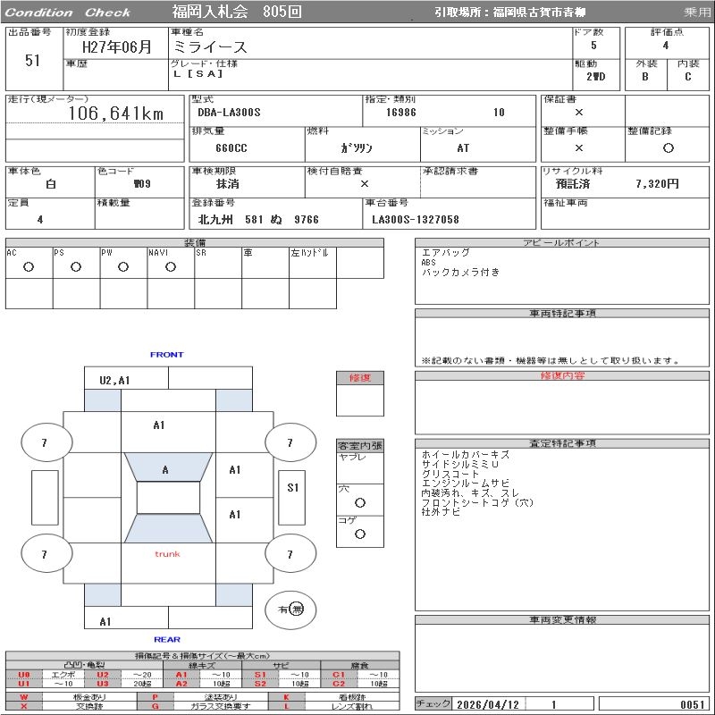 DAIHATSU MIRA E:S