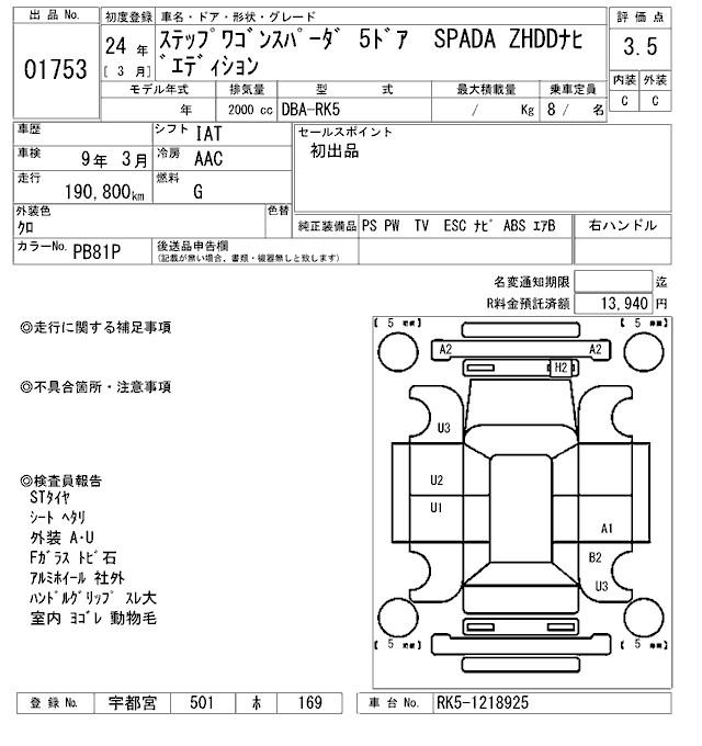 HONDA STEPWGN