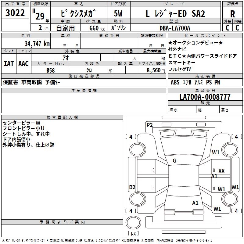 TOYOTA PIXIS MEGA