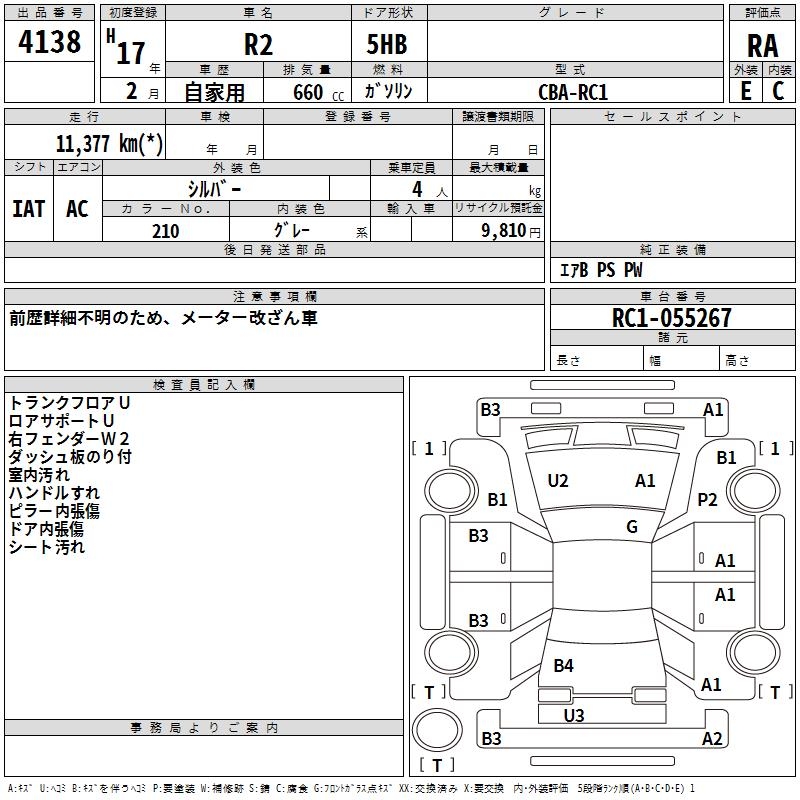 SUBARU R2