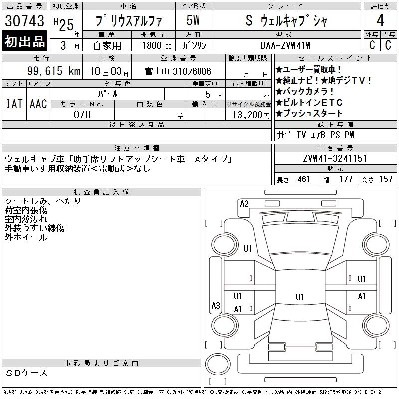 TOYOTA PRIUS ALPHA