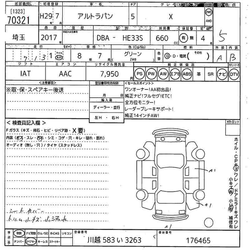 SUZUKI ALTO LAPIN