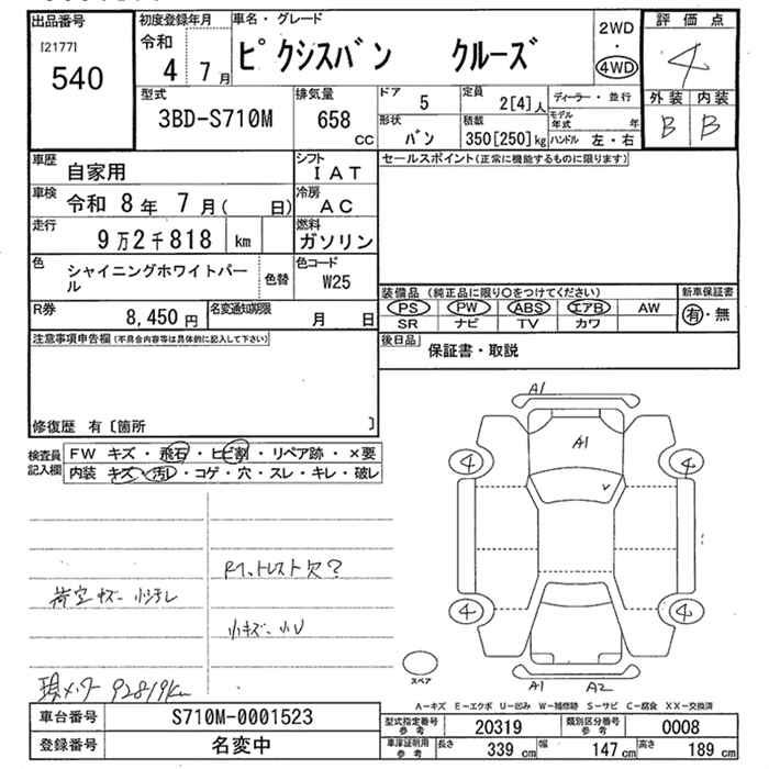 TOYOTA PIXIS VAN
