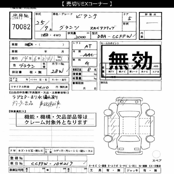 MAZDA BIANTE