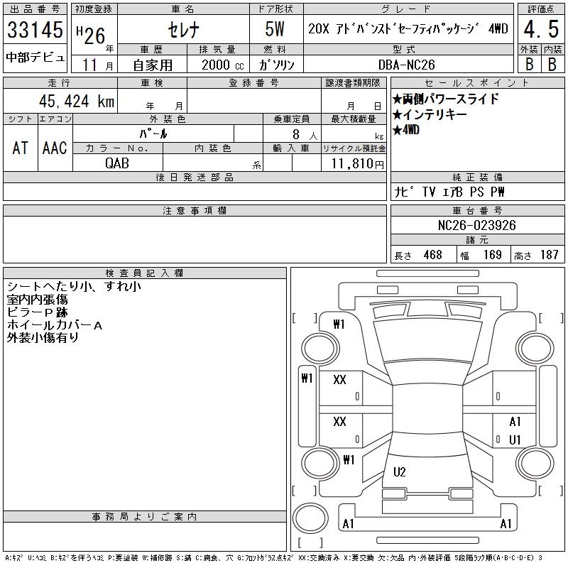 NISSAN SERENA