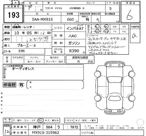SUZUKI WAGON R SMILE