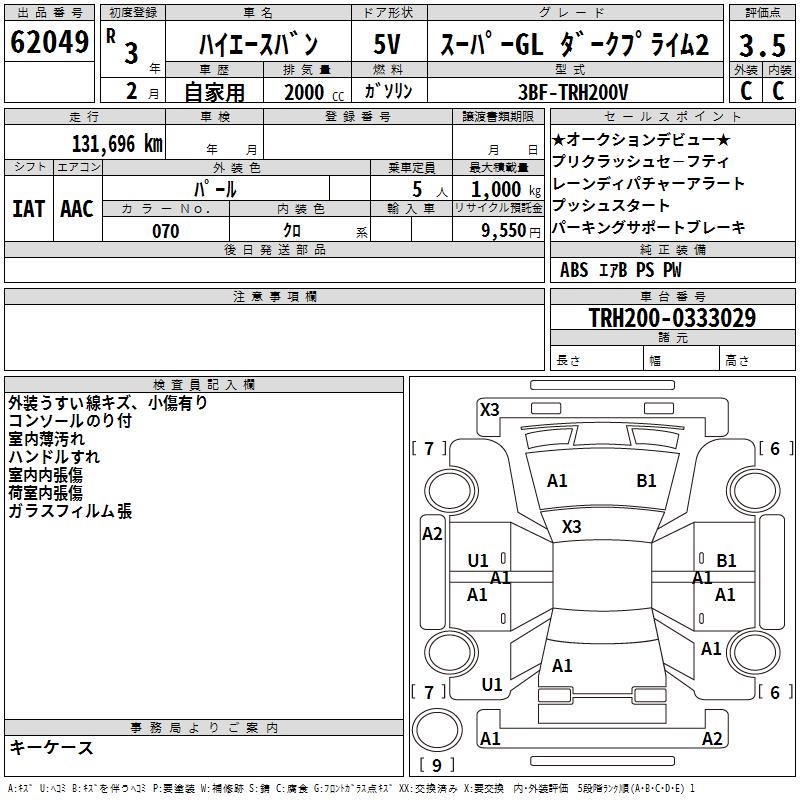 TOYOTA REGIUS ACE