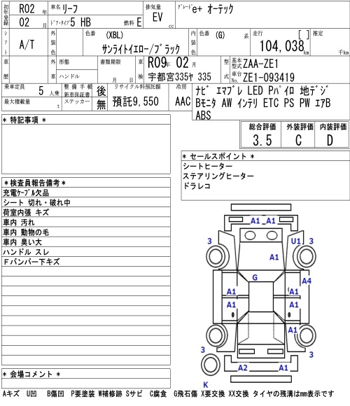 NISSAN LEAF
