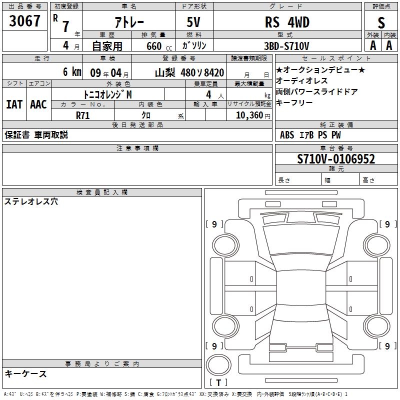DAIHATSU ATRAI