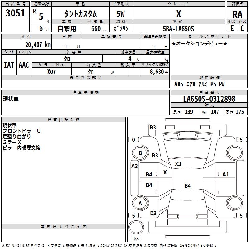 DAIHATSU TANTO