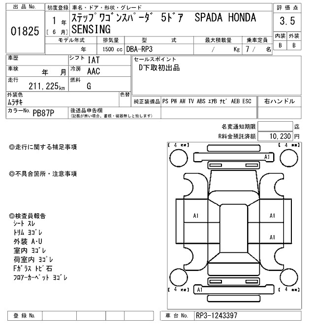 HONDA STEPWGN
