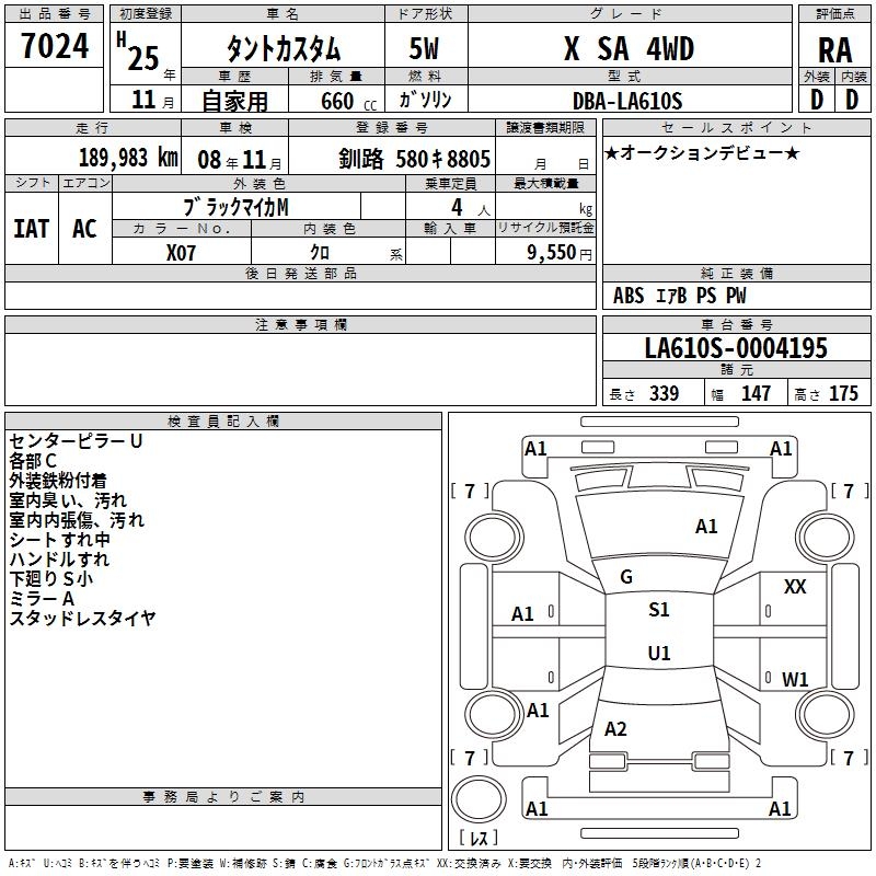 DAIHATSU TANTO