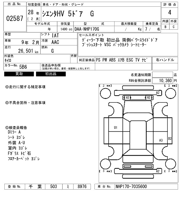 TOYOTA SIENTA