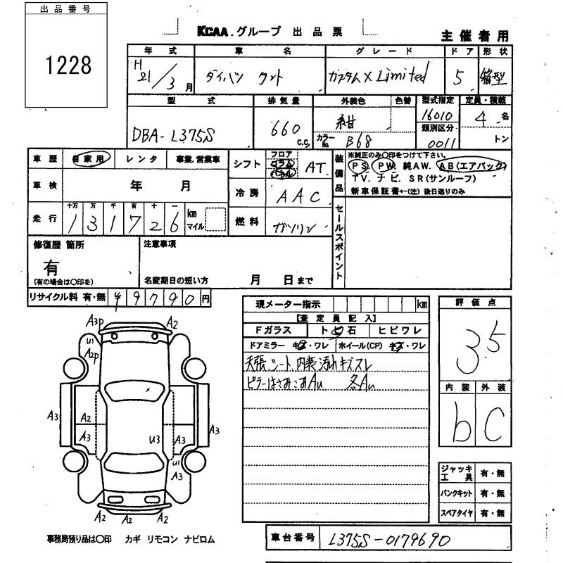 DAIHATSU TANTO